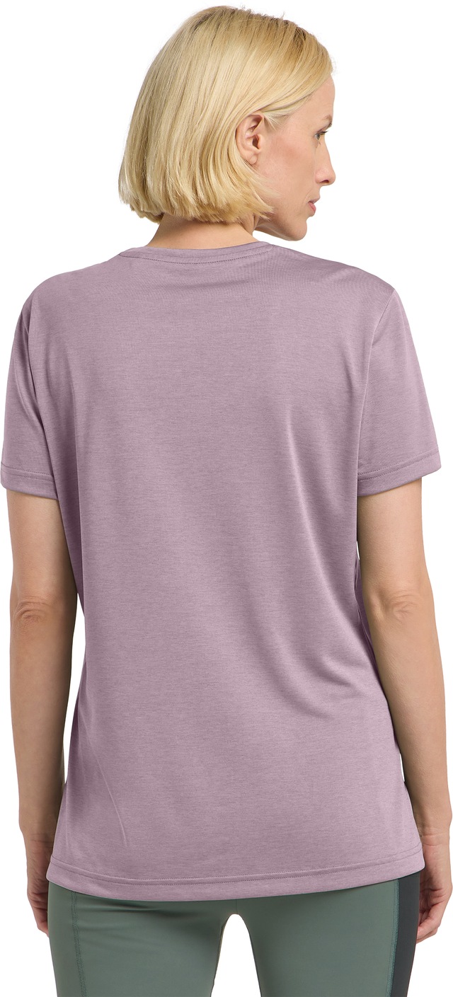 Jack Wolfskin T-Shirt »0« mit V-Ausschnitt, Kurzarm, aus Polyester, normale Passform