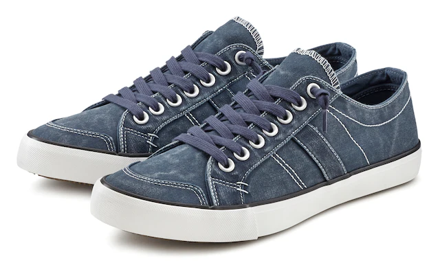 AUTHENTIC LE JOGGER Sneaker »Textilschuh, Stoffschuh, Schnürschuh, Halbschuhe, Freizeitschuhe« Schnürhalbschuh, Slipper, Turnschuh aus weichem Textilmaterial VEGAN