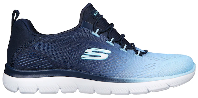 Skechers Slip-On Sneaker »SUMMITS BRIGHT CHARMER« Schlupfschuh, Slipper, Freizeitschuh mit schönem Farbverlauf