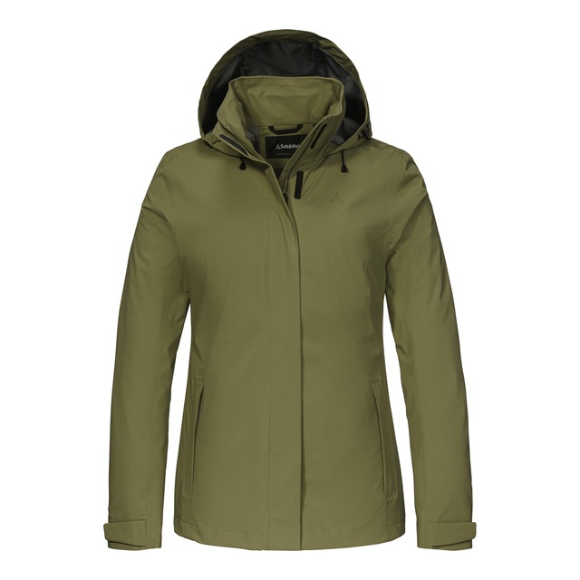 Schöffel Regenjacke »Jacket Gmund L« mit Kapuze sportlicher Stil, wasserdicht, winddicht, atmungsaktiv, Übergangsjacke