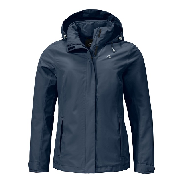Schöffel Regenjacke »Jacket Gmund L« mit Kapuze sportlicher Stil, wasserdicht, winddicht, atmungsaktiv, Übergangsjacke
