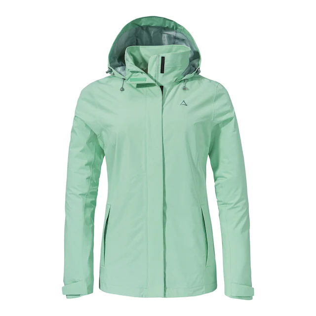 Schöffel Regenjacke »Jacket Gmund L« mit Kapuze sportlicher Stil, wasserdicht, winddicht, atmungsaktiv, Übergangsjacke
