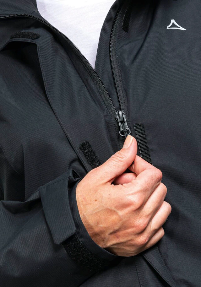Schöffel Regenjacke »Jacket Gmund L« mit Kapuze sportlicher Stil, wasserdicht, winddicht, atmungsaktiv, Übergangsjacke