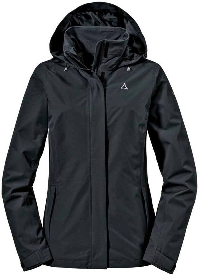 Schöffel Regenjacke »Jacket Gmund L« mit Kapuze sportlicher Stil, wasserdicht, winddicht, atmungsaktiv, Übergangsjacke