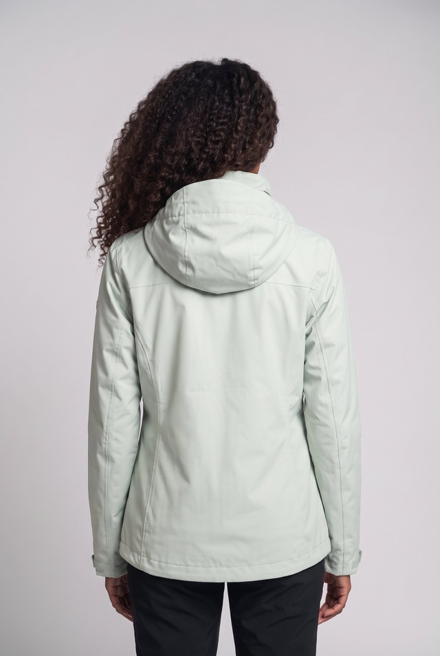 Schöffel Regenjacke »Jacket Gmund L« mit Kapuze sportlicher Stil, wasserdicht, winddicht, atmungsaktiv, Übergangsjacke