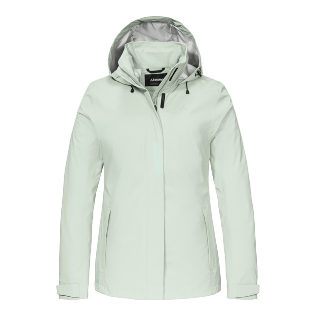 Schöffel Regenjacke »Jacket Gmund L« mit Kapuze sportlicher Stil, wasserdicht, winddicht, atmungsaktiv, Übergangsjacke