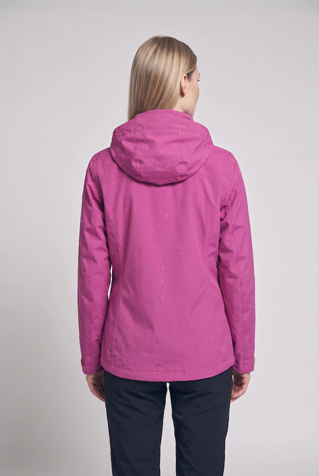 Schöffel Regenjacke »Jacket Gmund L« mit Kapuze sportlicher Stil, wasserdicht, winddicht, atmungsaktiv, Übergangsjacke