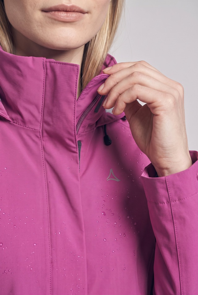 Schöffel Regenjacke »Jacket Gmund L« mit Kapuze sportlicher Stil, wasserdicht, winddicht, atmungsaktiv, Übergangsjacke