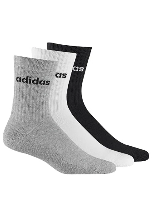 adidas Sportswear Sportsocken »LINEAR CREW CUSHIONED, 3 PAAR« 3 Stk. tlg.