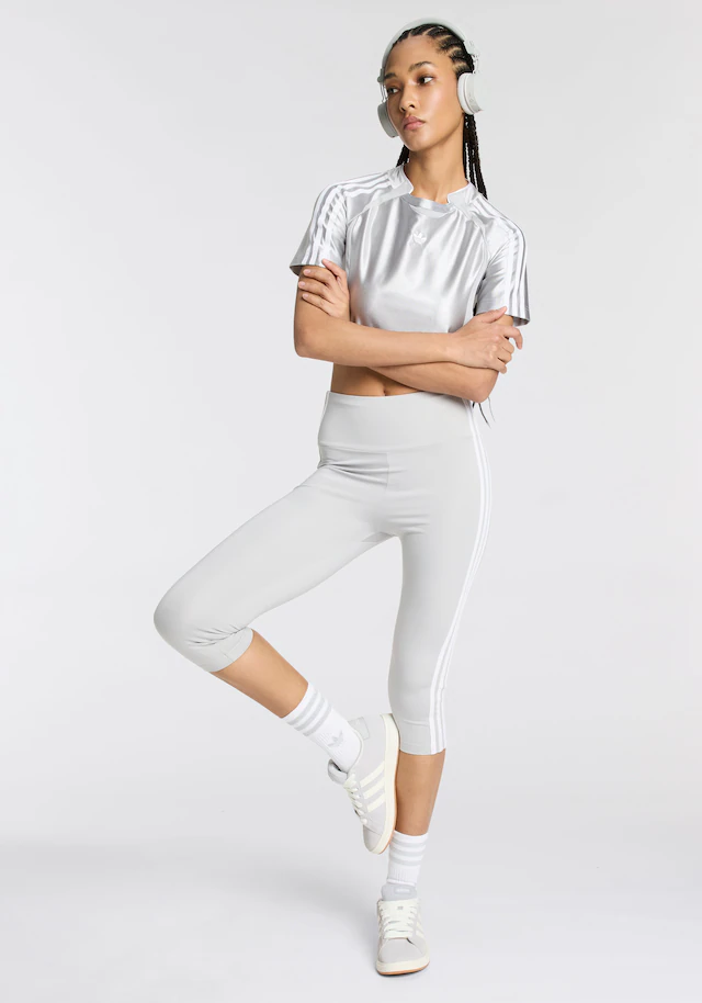 adidas Originals Sportsocken »MID-CUT GLITTER CREW, 2 PAAR« 2 Paar tlg. wadenlange Passform, für Erwachsene, im 2er-Pack