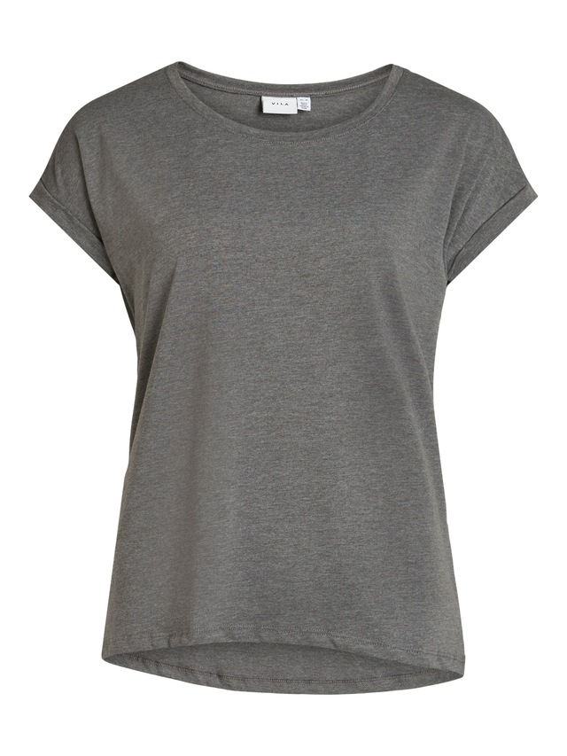 Vila Rundhalsshirt »VIDREAMERS NEW PURE T-SHIRT/SU-NOOS« Baumwollmischung, regular fit