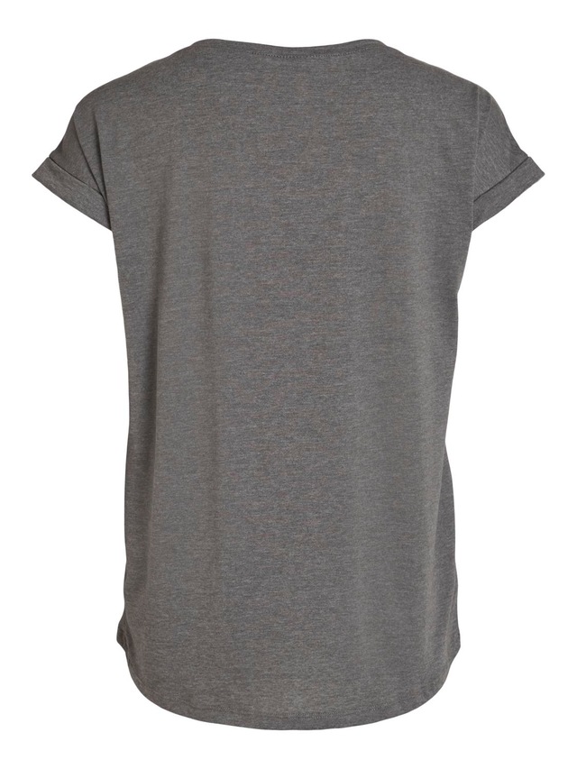 Vila Rundhalsshirt »VIDREAMERS NEW PURE T-SHIRT/SU-NOOS« Baumwollmischung, regular fit