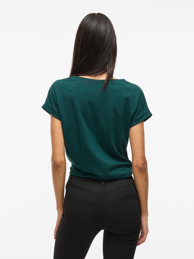 Vila Rundhalsshirt »VIDREAMERS NEW PURE T-SHIRT/SU-NOOS« Baumwollmischung, regular fit