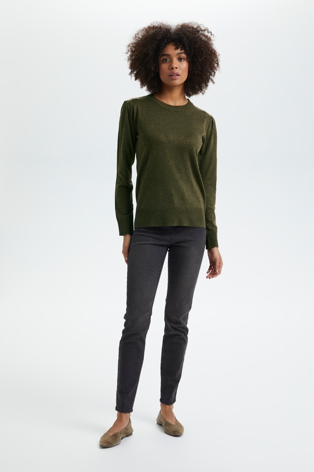 Saint Tropez Rundhalspullover »MilaSZ« Viskosemischung, Regular fit