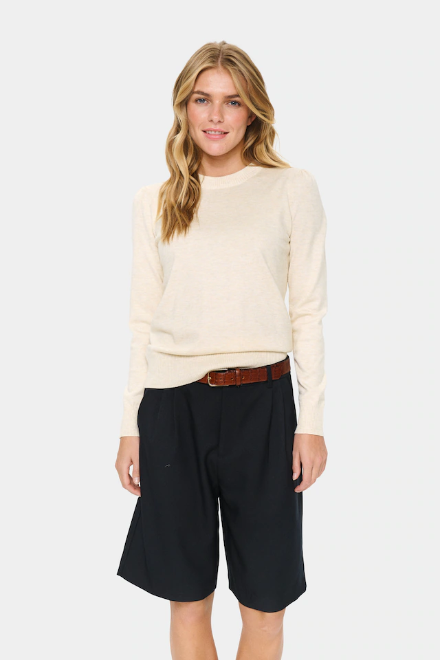 Saint Tropez Rundhalspullover »MilaSZ« Viskosemischung, Regular fit