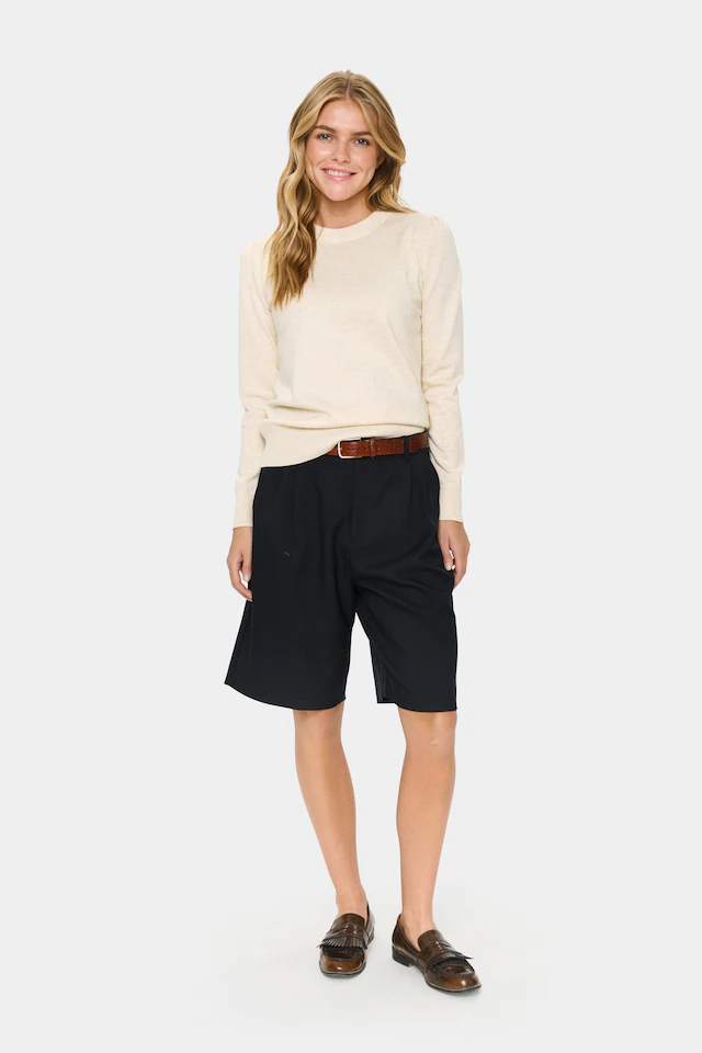 Saint Tropez Rundhalspullover »MilaSZ« Viskosemischung, Regular fit