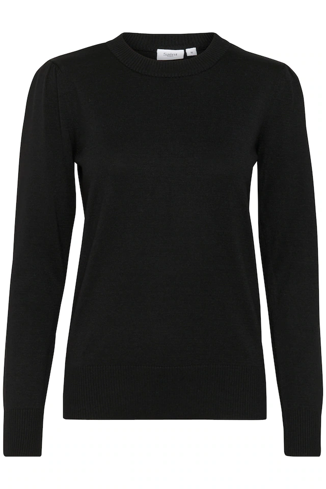Saint Tropez Rundhalspullover »MilaSZ« Viskosemischung, Regular fit