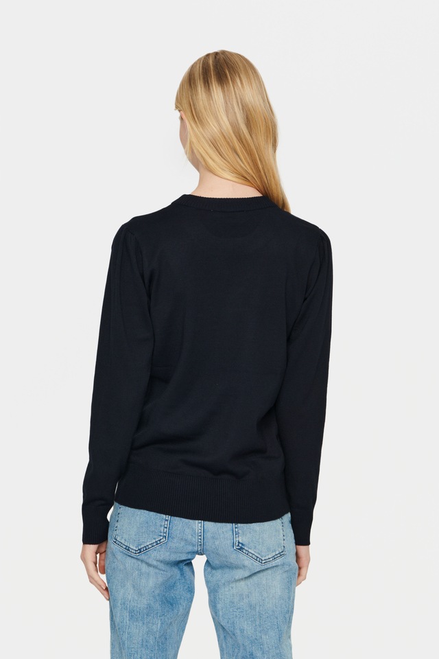 Saint Tropez Rundhalspullover »MilaSZ« Viskosemischung, Regular fit