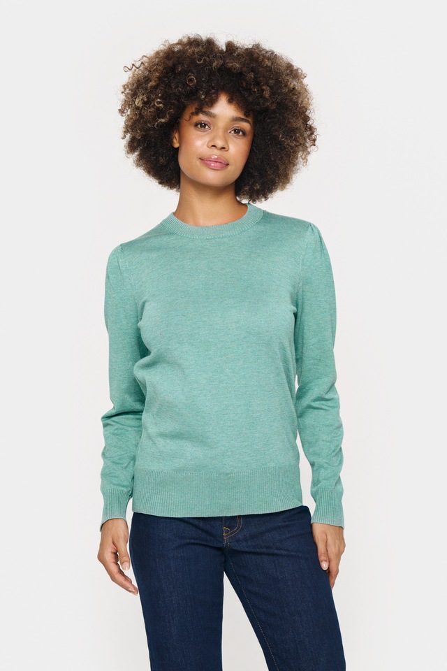 Saint Tropez Rundhalspullover »MilaSZ« Viskosemischung, Regular fit