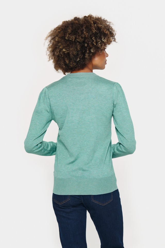 Saint Tropez Rundhalspullover »MilaSZ« Viskosemischung, Regular fit