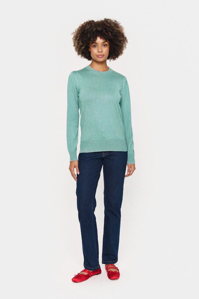 Saint Tropez Rundhalspullover »MilaSZ« Viskosemischung, Regular fit