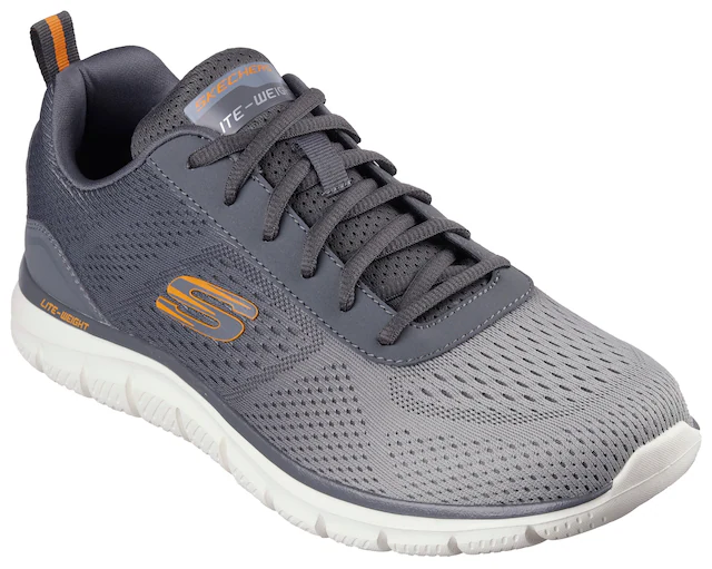 Skechers Sneaker »TRACK-RIPKENT« Freizeitschuh, Halbschuh, Schnürschuhin veganer Verarbeitung