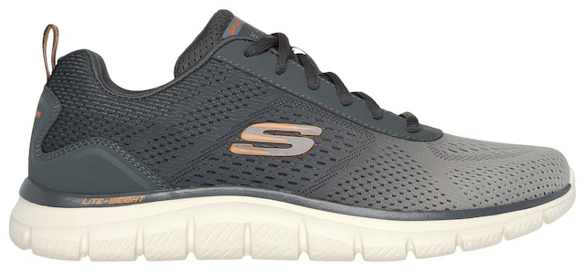 Skechers Sneaker »TRACK-RIPKENT« Freizeitschuh, Halbschuh, Schnürschuhin veganer Verarbeitung