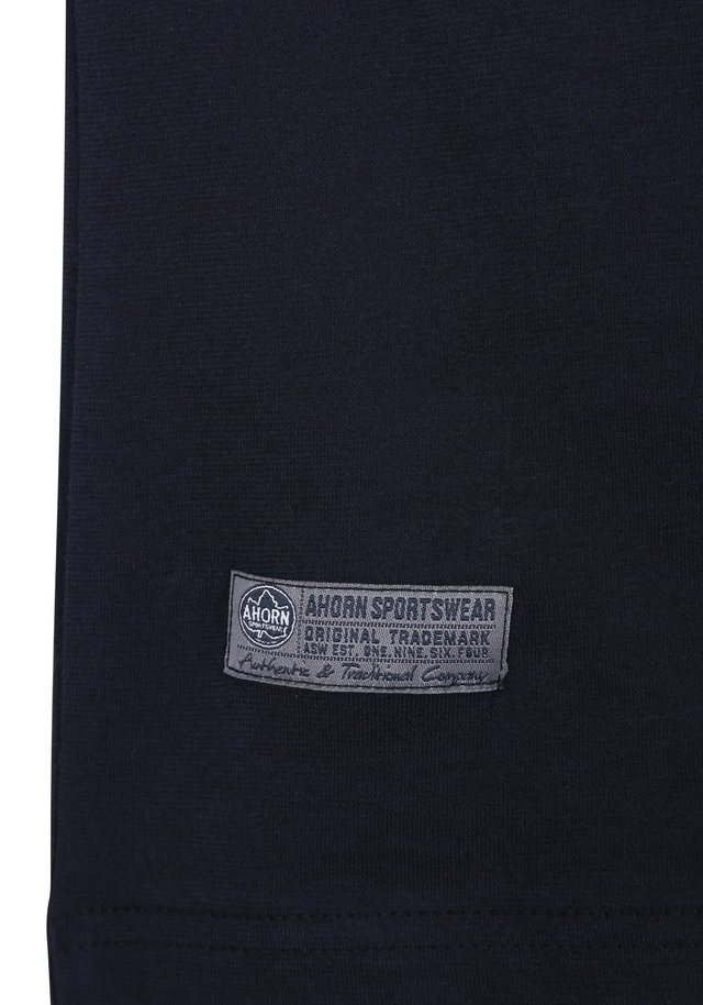 AHORN SPORTSWEAR Langarmshirt mit modernem Rundhalsausschnitt