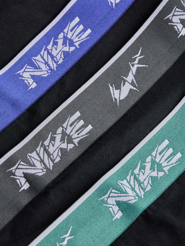 NIKE Underwear Trunk »TRUNK 3PK« Packung, 3er, 3 Stk. mit farbigem NIKE Logo-Elastikbund