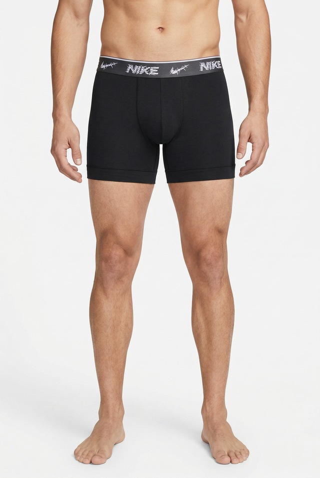 NIKE Underwear Trunk »TRUNK 3PK« Packung, 3er, 3 Stk. mit farbigem NIKE Logo-Elastikbund