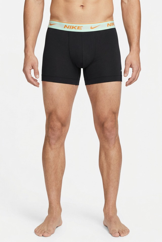 NIKE Underwear Trunk »TRUNK 3PK« Packung, 3er, 3 Stk. mit farbigem NIKE Logo-Elastikbund