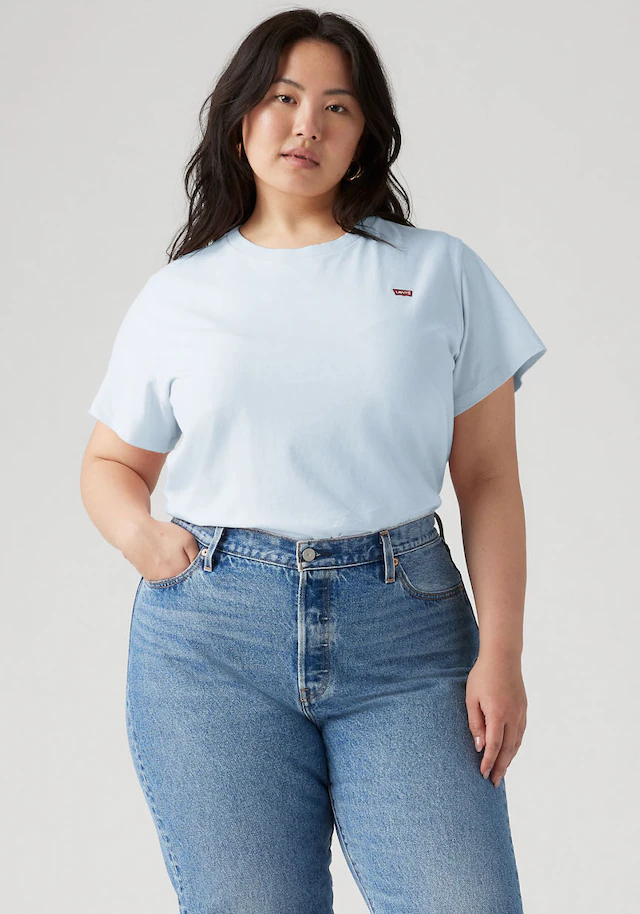 Levi's® Plus T-Shirt »THE PERFECT TEE« Figur umspielend