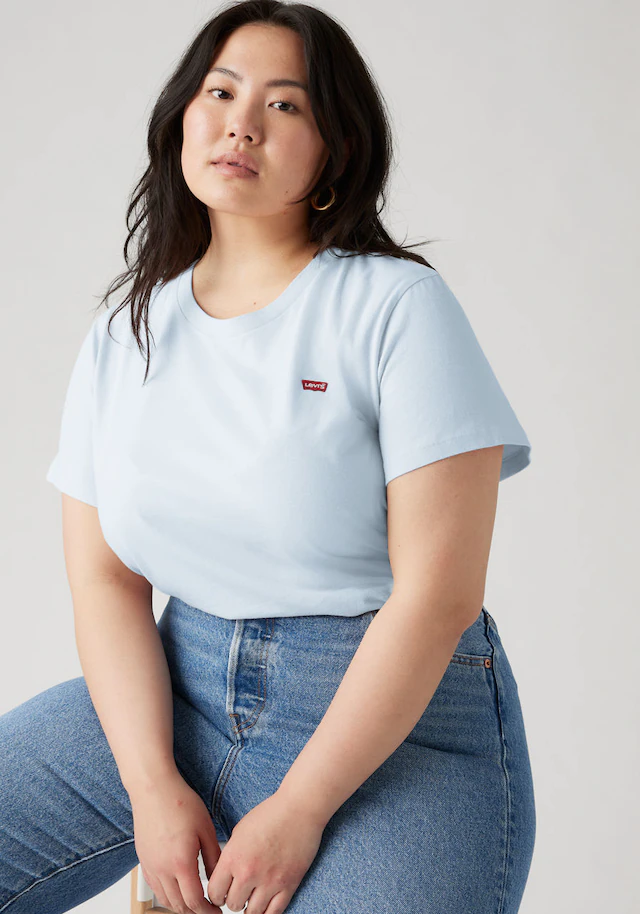 Levi's® Plus T-Shirt »THE PERFECT TEE« Figur umspielend