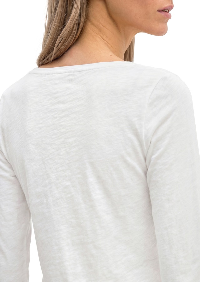 Marc O'Polo Langarmshirt »aus Organic Cotton«