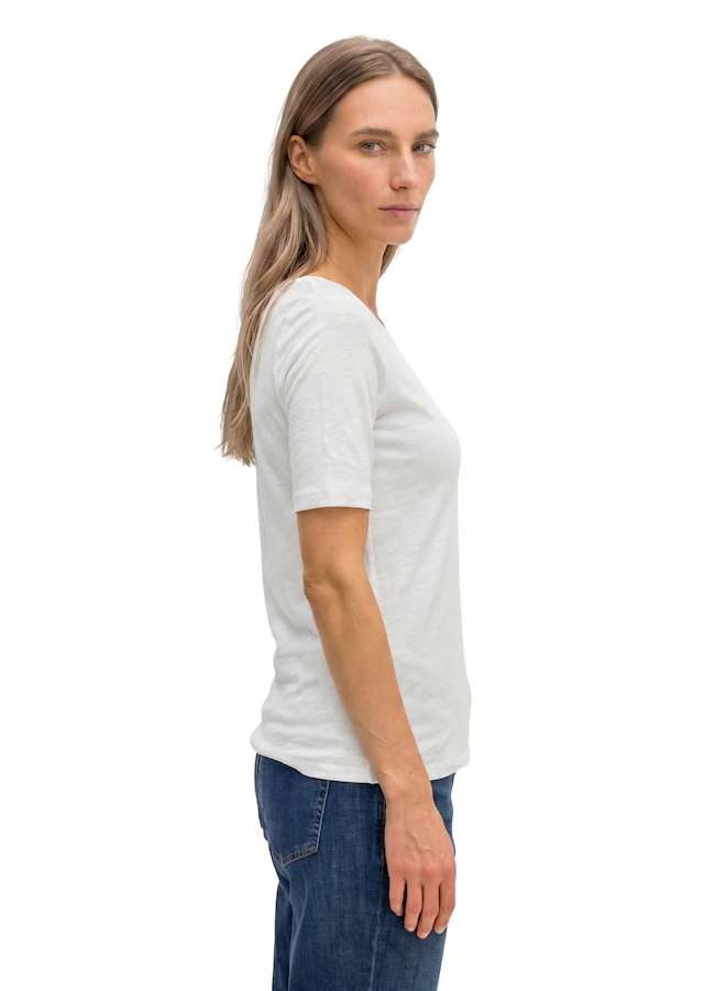 Marc O'Polo T-Shirt »mit U-Boot-Ausschnitt«