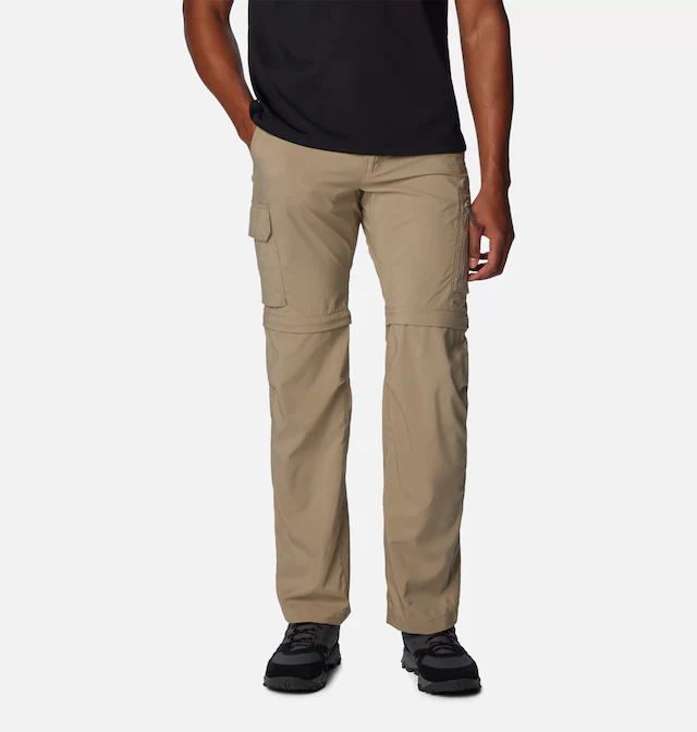 Columbia Zip-off-Hose »Silver Ridge™ Utility Convertible Pant« mit Zip-off-Funktion, schnell trocknend, atmungsaktiv, gerade Beinform