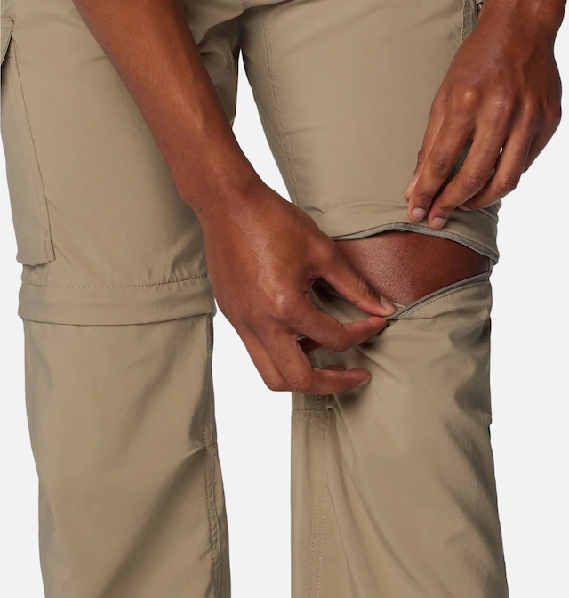 Columbia Zip-off-Hose »Silver Ridge™ Utility Convertible Pant« mit Zip-off-Funktion, schnell trocknend, atmungsaktiv, gerade Beinform