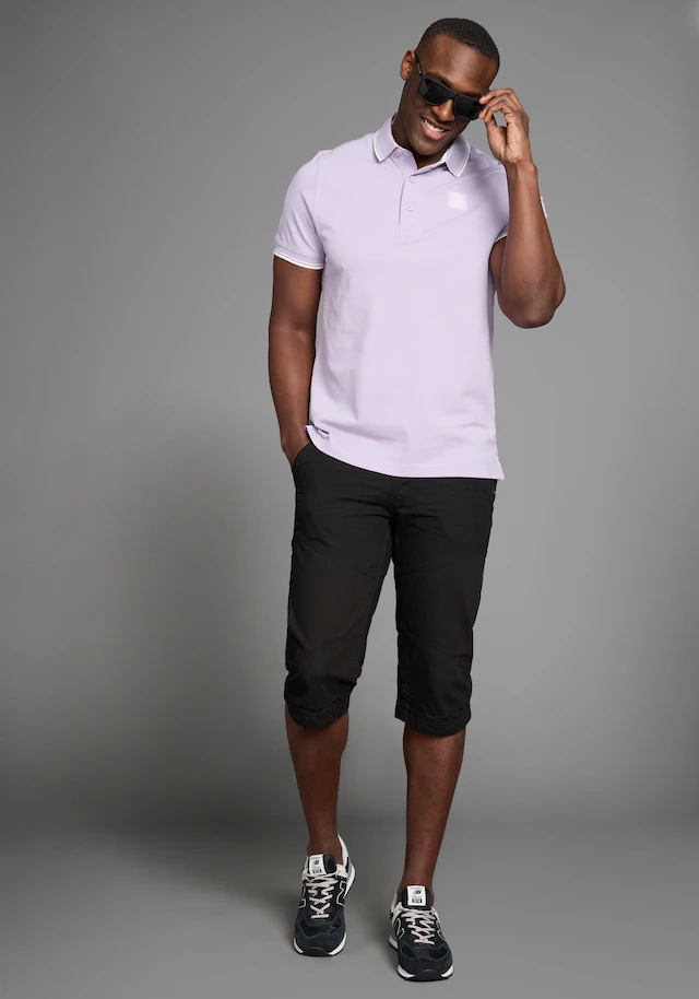 DELMAO Poloshirt »in vielen Sommer Farben! Preis-Leistungs Bestseller!« Trendige lockere Passform, immer perfekt gestylt! Sportlicher Look