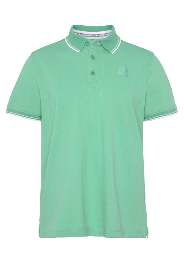 DELMAO Poloshirt »in vielen Sommer Farben! Preis-Leistungs Bestseller!« Trendige lockere Passform, immer perfekt gestylt! Sportlicher Look