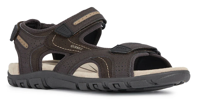 Geox Sandale »UOMO SANDAL STRADA« , Sommerschuh, Klettschuh, Outdoorsandale, im Trekking-Look