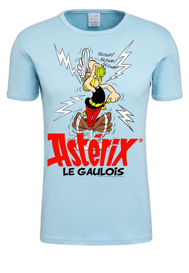 LOGOSHIRT T-Shirt »Asterix Le Gaulois« mit Asterix- und Zaubertrank-Print
