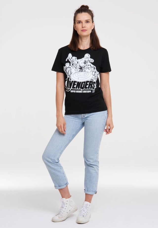 LOGOSHIRT T-Shirt »Marvel Comics - Avengers« mit lizenziertem Print