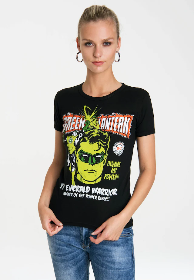 LOGOSHIRT T-Shirt »Green Lantern« mit lizenziertem Originaldesign