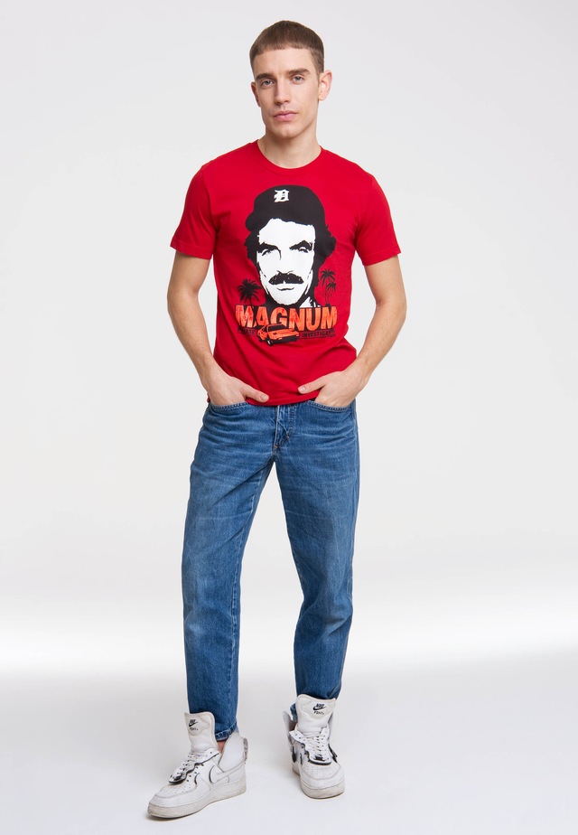 LOGOSHIRT T-Shirt »MAGNUM« mit großem Front-Print