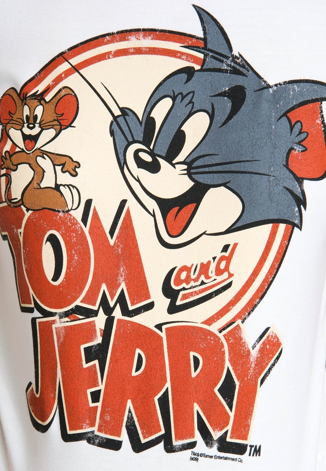 LOGOSHIRT T-Shirt »Tom & Jerry-Logo« mit lizenziertem Originaldesign
