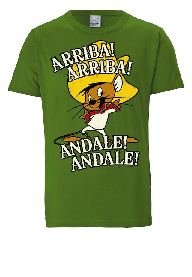 LOGOSHIRT T-Shirt »Speedy Gonzales - Arriba!« mit Speedy Gonzales - Print