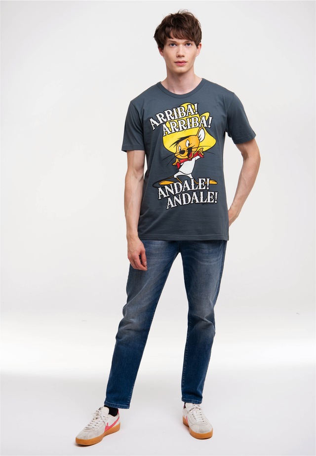 LOGOSHIRT T-Shirt »Speedy Gonzales - Arriba!« mit Speedy Gonzales - Print