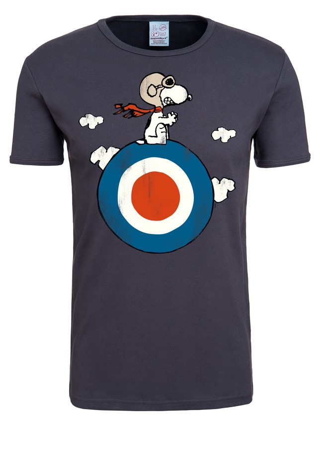 LOGOSHIRT T-Shirt »Peanuts - Snoopy Pilot« mit lizenziertem Print