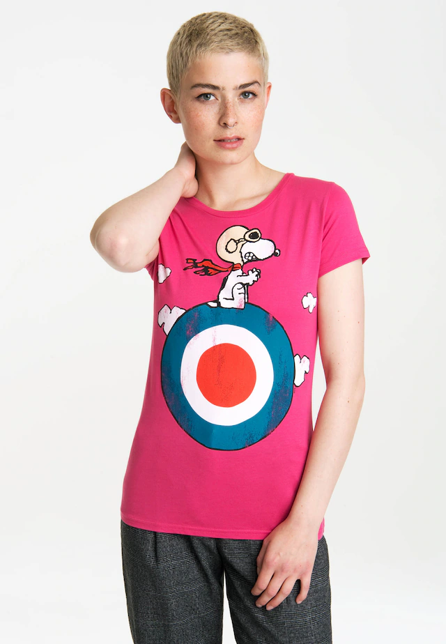 LOGOSHIRT T-Shirt »Peanuts - Snoopy« mit lizenziertem Print