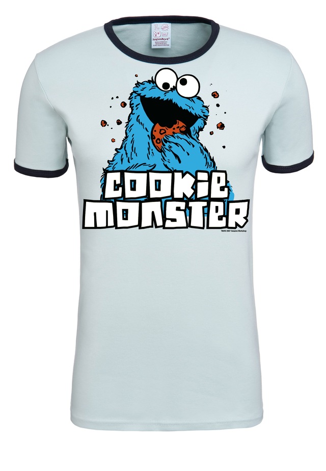 LOGOSHIRT T-Shirt »Sesamstrasse - Krümelmonster« mit lizenziertem Print